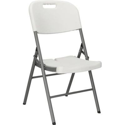 Skládací židle SPRINGOS CAMP bílá