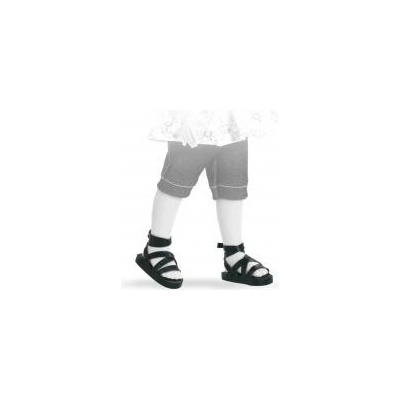 Paola Reina Topánky pre bábiky 32 cm Nízke čierne sandálky