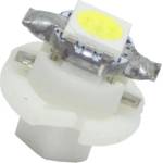  Лед крушки тип b8.4d 12v / 2w бял (b84dw)