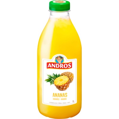 Andros 100% Ananasový džus 1 l