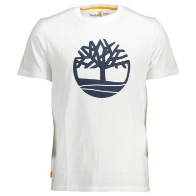 Timberland T Shirt Maniche Corte Uomo Bianco Bílá