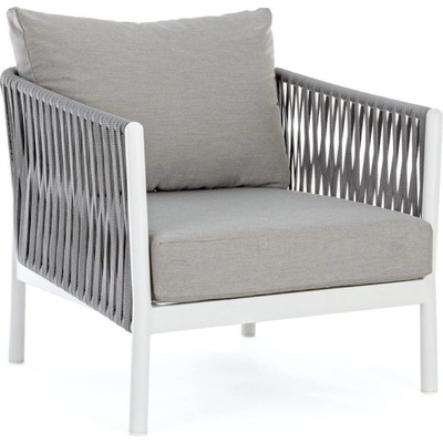 Bizzotto Фотьойл florencia бял wg20 с възглавница (0662795)