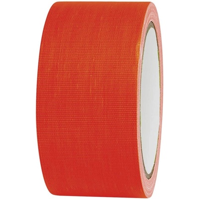 TOOLCRAFT 80FL5025OC páska se skelným vláknem 25 m x 50 mm neonově oranžová