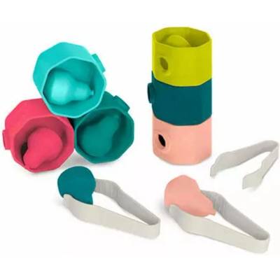 Miniland Сортер Miniland - Дърво, плодове и пинсети (97350)