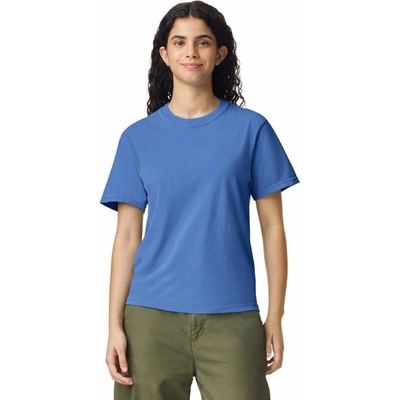 Unisex silnější tričko Comfort Colors modrá Flo