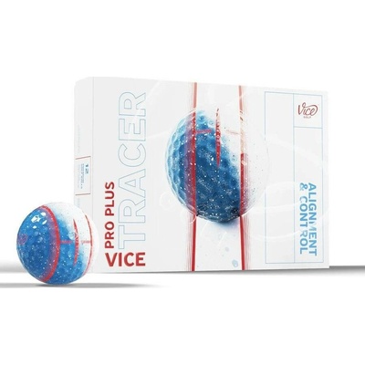 Vice Golf Pro Plus Tracer Arctic Bomb 3 x 3 ks