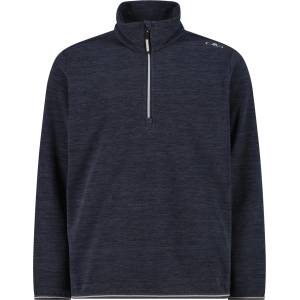 CMP Детски поларен пуловер CMP Kid's Arctic Fleece Sweat Fleece jumper - Antracite Mel / Ghiaccio - размер 140 (EU) (704-4391-1016)