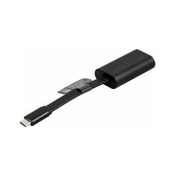 Dell Adapter USB-C To Ethernet 470-ABND, Gigabit Ethernet, USB Type-C, Male/Female, Black