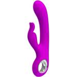 Pretty Love Презаредим мултифункционален вибратор от силикон Hot Rabbit
