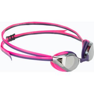 arena Детски очила за плуване Arena Python Mirror Jr silver/shocking pink/plum