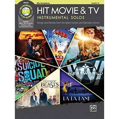 Hit Movie and TV Inštrumental sóla pre altový saxofón