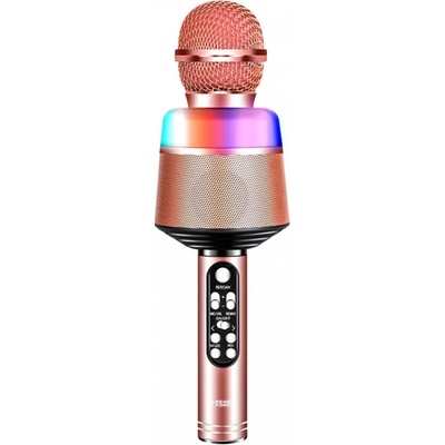 Bluetooth karaoke mikrofón s reproduktorom WM 100 Pink