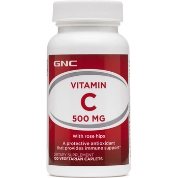 Image 1 of GNC Gnc-ВИТАМИН С 500 мг С ШИПКИ 100 вег. капсули