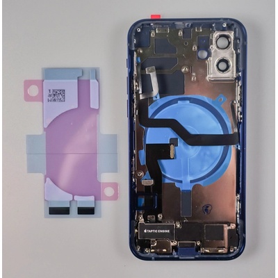 Kryt Apple iPhone 12 zadní + střední modrý – Zboží Živě