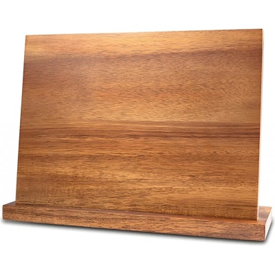 Dřevěný magnetický stojan na nože hnědá – Zboží Dáma