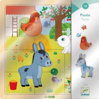 Djeco puzzle na farme