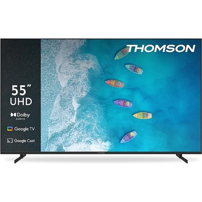 Телевизор Thomson 55UG4S15, 55" (139.7cm) 4K/UHD DLED Smart TV, HDR10, DVB-T2/C/S2, Wi-Fi, Bluetooth, LAN, 3x HDMI, 2x USB (55UG4S15)