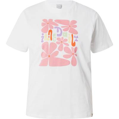 Iriedaily Тениска 'De La Fleur' бяло, размер XS