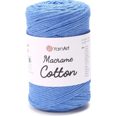 Yarn Art Macrame Cotton 786 modrá