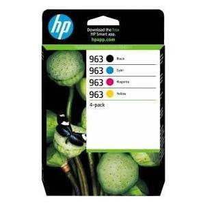 HP Compaq HP 963 4-Pack CMYK(4) Original Combo Ink Cartridge - 6ZC70AE#LS1