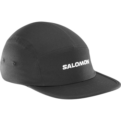 Salomon Шапка с козирка Salomon Logo 5 Pan Cap - Deep Black - размер L/XL (904-5834-0112)