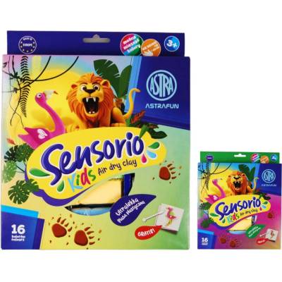 Astra Sensorio Kids Jungle modelovacia hmota (16 farieb)