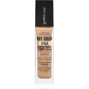 bellaoggi My Skin DNA хидратиращ фон дьо тен за перфектна кожа цвят Golden Sand 34ml
