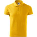 MALFINI Malfini cotton 212 / Мъжка поло тениска - жълта l (2120415)