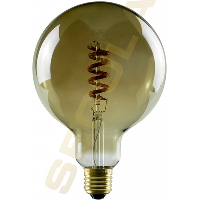 Segula 50667 LED soft koule 125 spirála kouřová šedá E27 6 W 17 W 160 Lm 1.900 K