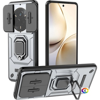 realme 14 Pro 5G Удароустойчив Ring Holder PC + TPU/ Kickstand Калъф и Протектор