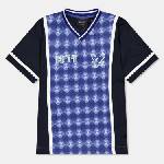 Lyle and Scott Тениска Lyle and Scott Kids Argyle Regular Fit T-Shirt - X578 Now Blue