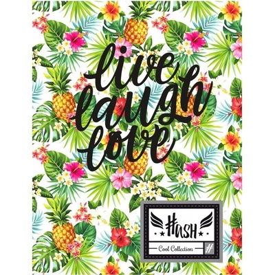 HASH Zošit A5 Pineapple HS 29 štvorčekový 565