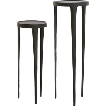 Light & Living Метални кръгли странични масички в комплект от 2 бр. ø 35 cm Tobias - Light & Living (6772412)