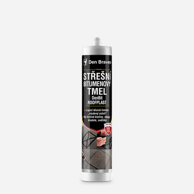 Debbex 10205BI DenBit ROOFPLAST 280 ml čierna