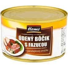 Hamé Údený bôčik s fazuľou 415 g