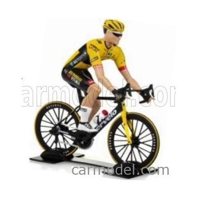 Solido Figures Ciclista Cyclist Team Jumbo Visma Tour De France 2023 Žlutá 1:18