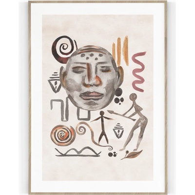 Plakát / Obraz Ancient 30 x 40 cm Tiskové plátno – Zbozi.Blesk.cz