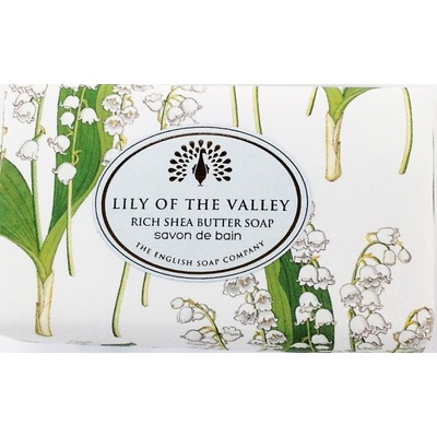 English Soap Vintage Lily Of The Valley přírodní parfémované mýdlo s bambuckým máslem 200 g – Zboží Dáma
