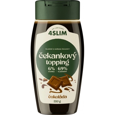 Čekankový topping příchuť čokoláda 330 g