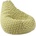 Pufrelax Пуф круша, 220л. , Nirvana Hobbit, Zippity Green, Перящ се калъф, Пълнеж от полистиролни перли, Гама Premium