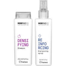 Kazeta Framesi Morphosis Densifying šampon 250 ml + sprej reinforcing 150 ml