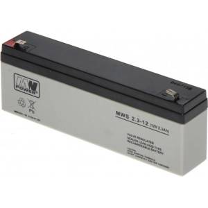 MWPower Акумулаторна батерия 12V, 2.3Ah, MNPower, MWS 2.3-12