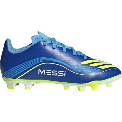 Adidas Юношески футболни бутонки Adidas F50 Club Juniors Firm Ground Football Boots - Blue/Yellow