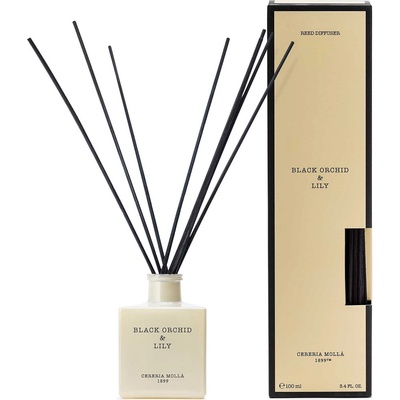 Cereria Mollá Ароматни пръчици Cereria Molla - Black Orchid & Lily, 100 ml (1323)