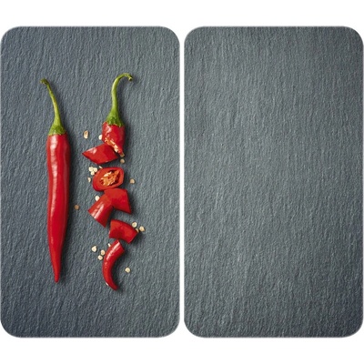 Wenko Комплект от 2 стъклени капака за печка , 52 x 30 cm Cayenne - Wenko (53890100)