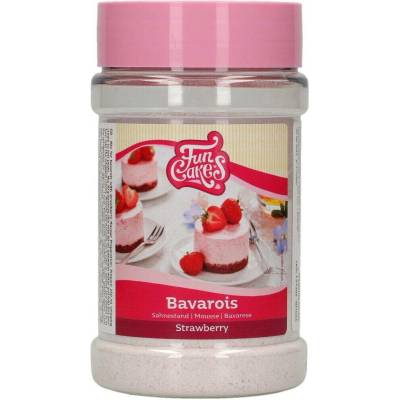 FunCakes Mix for Bavarois Strawberry jahodový bavorský krém 150 g