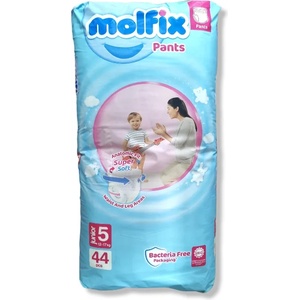 Molfix pants бебешки гащи 5, 44 броя, 12-17кг