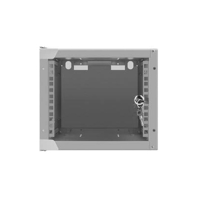 Lanberg rack cabinet 10 wall-mount 4U / 280x310 for self-assembly (flat pack), grey (WF10-2304-10S)