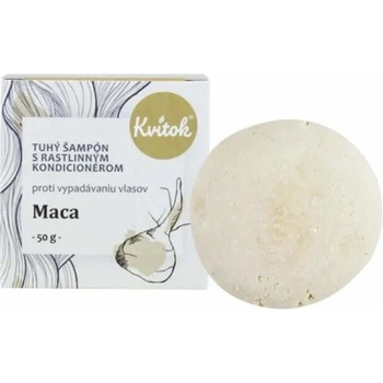 Kvítok tuhý šampon proti vypadávání vlasů Maca 25 g