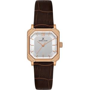 Daniel Klein DK. 1.14154-5 - Дамски, Кварц, 23x29.5mm, Кафява кожа, 3 ATM - Premium Часовници